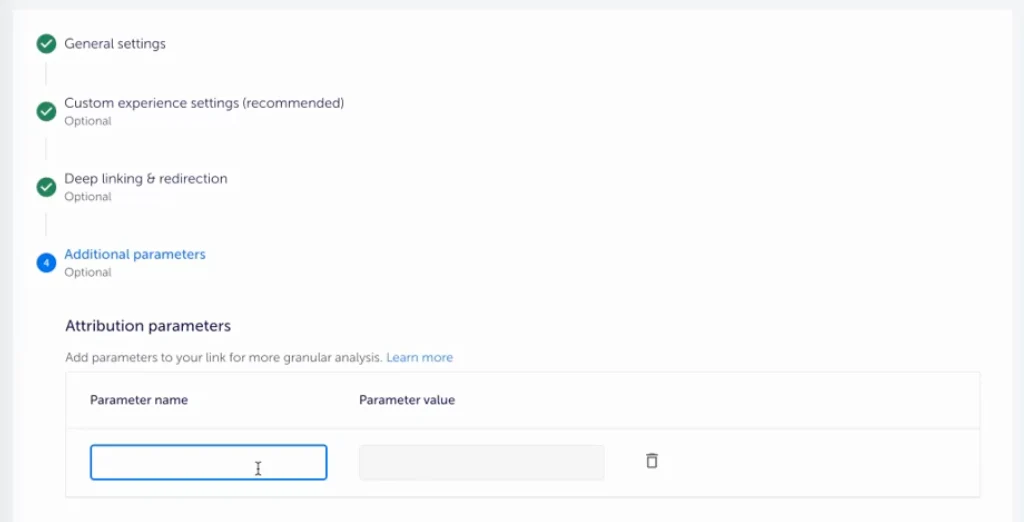 Настройка Attribution parameters в AppsFlyer